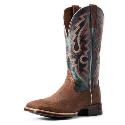 Ariat Western: Barton Ultra Botas Western Hombre - Marrones Oscuro (OFHCJ9805)